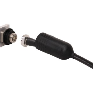Huber+Suhner UWP Strain Relief Boot Cord Included Black Silicon Boot for RF Connector Systems 62_N-U0-0-20/---_-E
