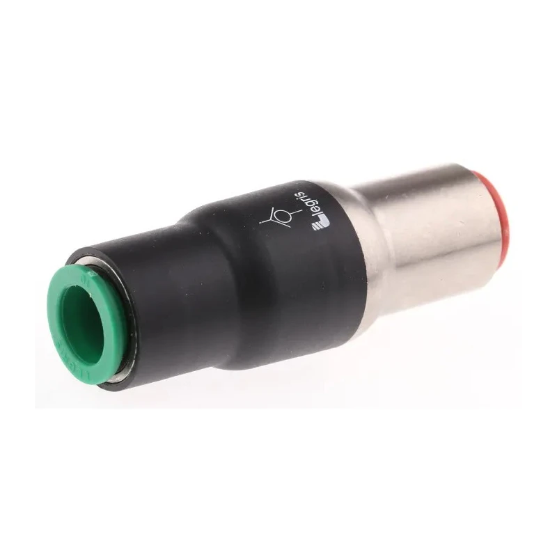 Legris Pneumatic Non Return Valve, Nickel Plated Brass & Technical Polymer, 40 bar, 10 mm Tube Connection 7996 10 00