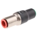 Legris Pneumatic Non Return Valve, Nickel Plated Brass & Technical Polymer, 40 bar, 10 mm Tube Connection 7996 10 00