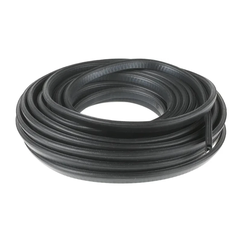 RS PRO Black Ethylene Propylene Diene Monomer Flexible Edge Protection Strip, 20 m Length 8.5 mm Width 16.2 mm 619-1708