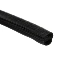 RS PRO Black Polyvinyl Chloride Flexible Edge Protection Strip 20 m Length 12mm Width 9.5mm Height 619-1714