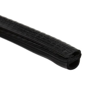 RS PRO Black Polyvinyl Chloride Flexible Edge Protection Strip 20 m Length 12mm Width 9.5mm Height 619-1714