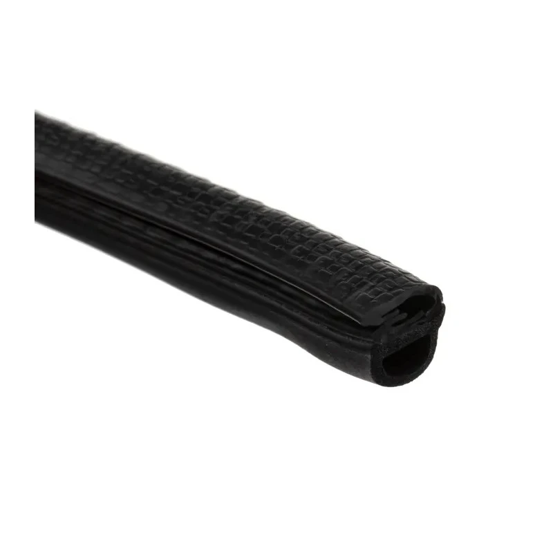 RS PRO Black Polyvinyl Chloride Flexible Edge Protection Strip 20 m Length 12mm Width 9.5mm Height 619-1714