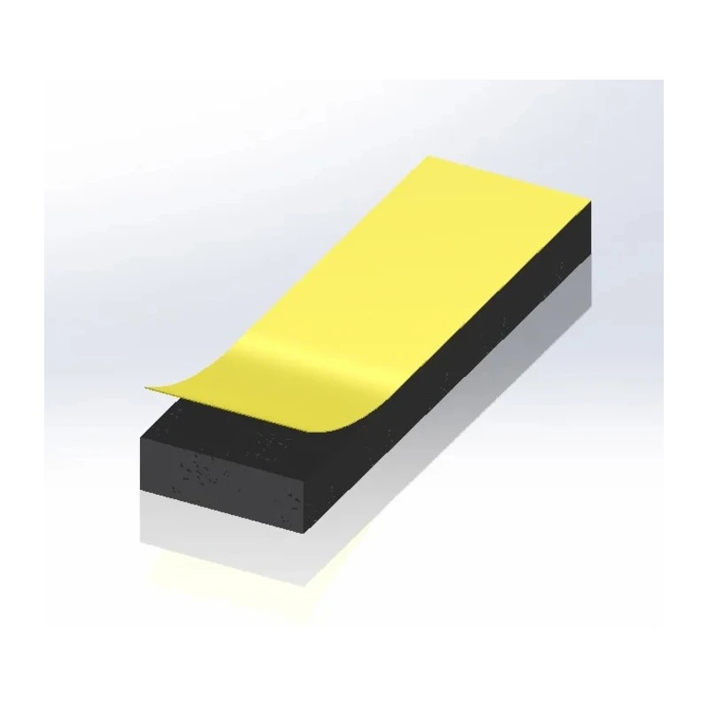 RS PRO Black EPDM Foam Tape 15mm Width x 10m Length x 5mm Thickness Single Sided Acrylic Adhesive 619-1764
