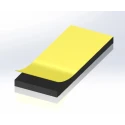 RS PRO Black EPDM Foam Tape 20mm Width x 10m Length x 3mm Thickness with Modified Acrylic Adhesive 619-1770