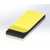 RS PRO Black EPDM Foam Tape 20mm Width x 10m Length x 3mm Thickness with Modified Acrylic Adhesive 619-1770