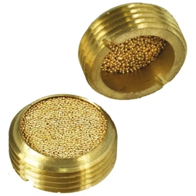 Legris Brass Pneumatic Silencer 3/4 in G Threaded Connection 12 bar Maximum Pressure 0677 00 27