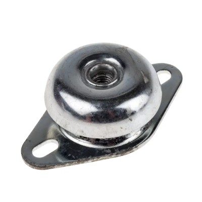 RS Pro Round M12 Anti-Vibration Pedestal Mount, 124 kg Compression Load, 110 mm Outside Diameter, 35 mm Height 126-3890