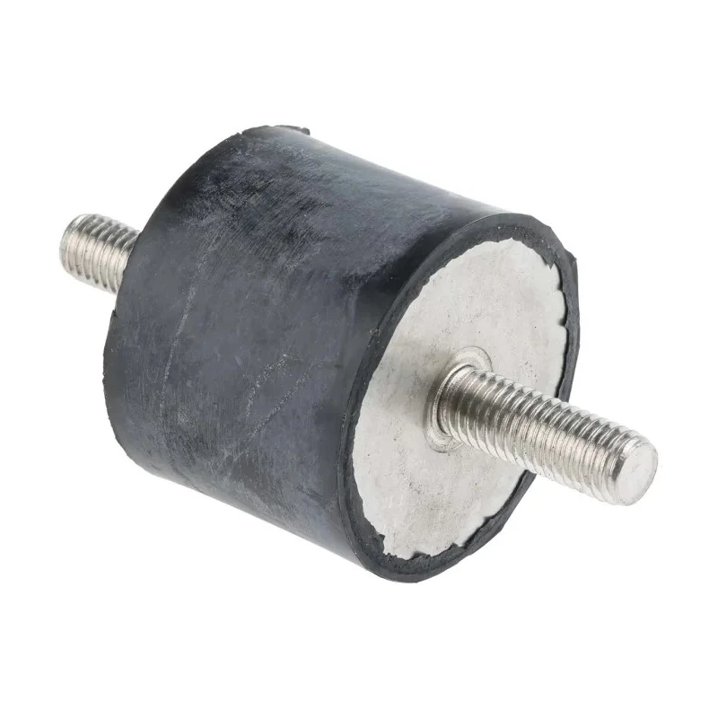 FIBET RS PRO Cylindrical M10 Anti-Vibration Mount Male to Male Bobbin 146 kg Compression Load 50 mm Diameter 40 mm 126-3914