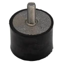 RS PRO Cylindrical M8 Anti-Vibration Mount Male to Female Bobbin 52.91 kg Compression 40 mm OD 30 mm Height 126-3919