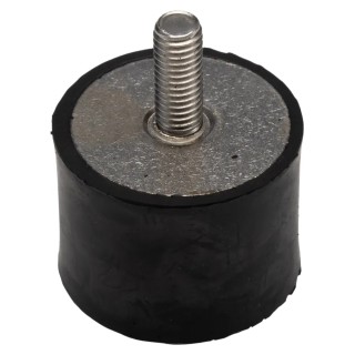 RS PRO Cylindrical M8 Anti-Vibration Mount Male to Female Bobbin 52.91 kg Compression 40 mm OD 30 mm Height 126-3919