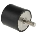 Paulstra Hutchinson RS PRO Cylindrical M10 Anti-Vibration Mount Male to Female Bobbin 154.22kg Compression 50mm OD 126-3920