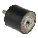 Paulstra Hutchinson RS PRO Cylindrical M10 Anti-Vibration Mount Male to Female Bobbin 154.22kg Compression 50mm OD 126-3920