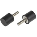 RS PRO Cylindrical M6 Anti-Vibration Mount Male Buffer Foot, 13.97 kg Compression Load, 20 mm Outside Diameter, 20 126-3928