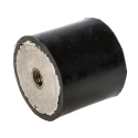 RS PRO Cylindrical M10 Anti-Vibration Mount Female to Female Bobbin 128.99 kg Compression 50 mm OD 45 mm H 126-3926