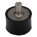 RS PRO Cylindrical M8 Anti-Vibration Mount Male Buffer Foot with 29.5 kg Compression Load 30 mm OD 20 mm Height 126-3929