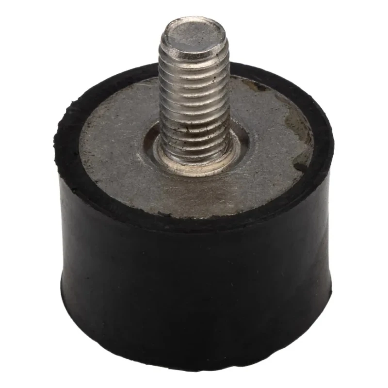 RS PRO Cylindrical M8 Anti-Vibration Mount Male Buffer Foot with 29.5 kg Compression Load 30 mm OD 20 mm Height 126-3929