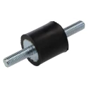 RS PRO M6 Anti-Vibration Mount Male to Male Bobbin with 22kg Compression Load, 20mm Diameter, 20mm Height 126-3950