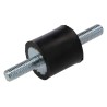 RS PRO M6 Anti-Vibration Mount Male to Male Bobbin with 22kg Compression Load, 20mm Diameter, 20mm Height 126-3950