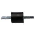 RS PRO M6 Anti-Vibration Mount Male to Male Bobbin with 22kg Compression Load, 20mm Diameter, 20mm Height 126-3950
