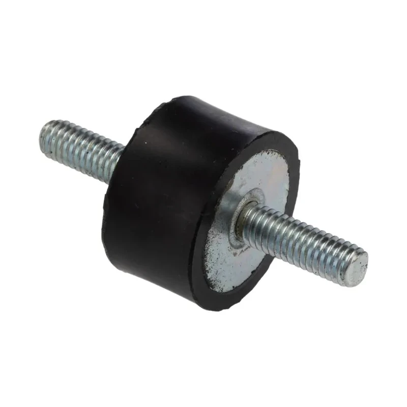 RS PRO M6 Anti-Vibration Mount Male to Male Bobbin Natural Rubber 25mm OD 15mm H 43kg Compression 126-3954