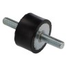 RS PRO M6 Anti-Vibration Mount Male to Male Bobbin Natural Rubber 25mm OD 15mm H 43kg Compression 126-3954
