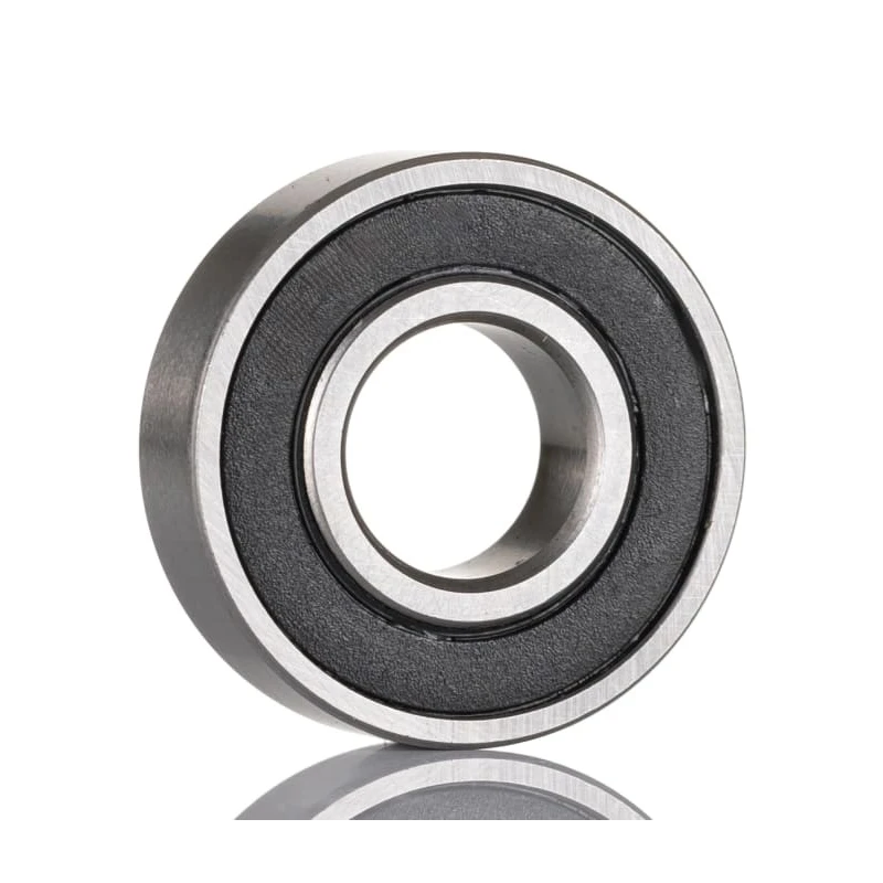 RS PRO Single Row Deep Groove Ball Bearing Sealed 15 mm ID 35 mm OD 11 mm Width Steel Cage Steel Balls 6202-2RS