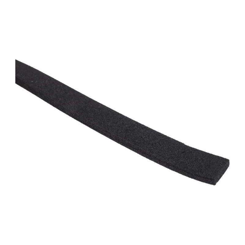 RS PRO Black EPDM Single Sided Foam Tape 15mm Width x 10 m Length x 3 mm Thickness 619-1758