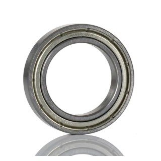 RS PRO Single Row Deep Groove Ball Bearing 17 mm Inside Diameter 26 mm Outside Diameter Shielded Steel Cage 6803-2Z