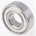 RS PRO Single Row Deep Groove Ball Bearing 20 mm Inside Diameter 47 mm Outside Diameter 14 mm Width Shielded Steel 6204-2Z