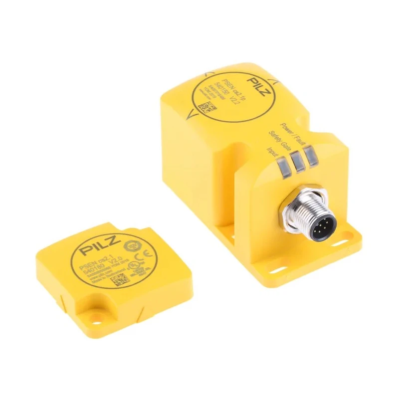 Pilz Non-Contact Safety Switch PSENmag Series, Plastic Housing, Rectangular Body, 24V DC, M12, Model 540100