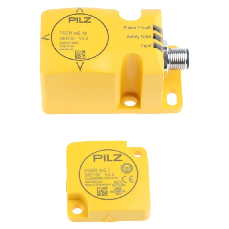 Pilz Non-Contact Safety Switch PSENmag Series, Plastic Housing, Rectangular Body, 24V DC, M12, Model 540100