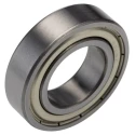 RS PRO Single Row Deep Groove Ball Bearing Steel Cage and Balls 25 mm ID 47 mm OD 12 mm Width 6005-2Z