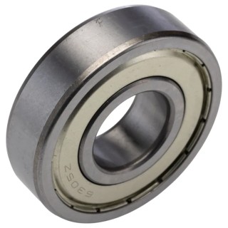 RS PRO Single Row Deep Groove Shielded Ball Bearing 25 mm ID, 62 mm OD, 17 mm Width 6305-2Z