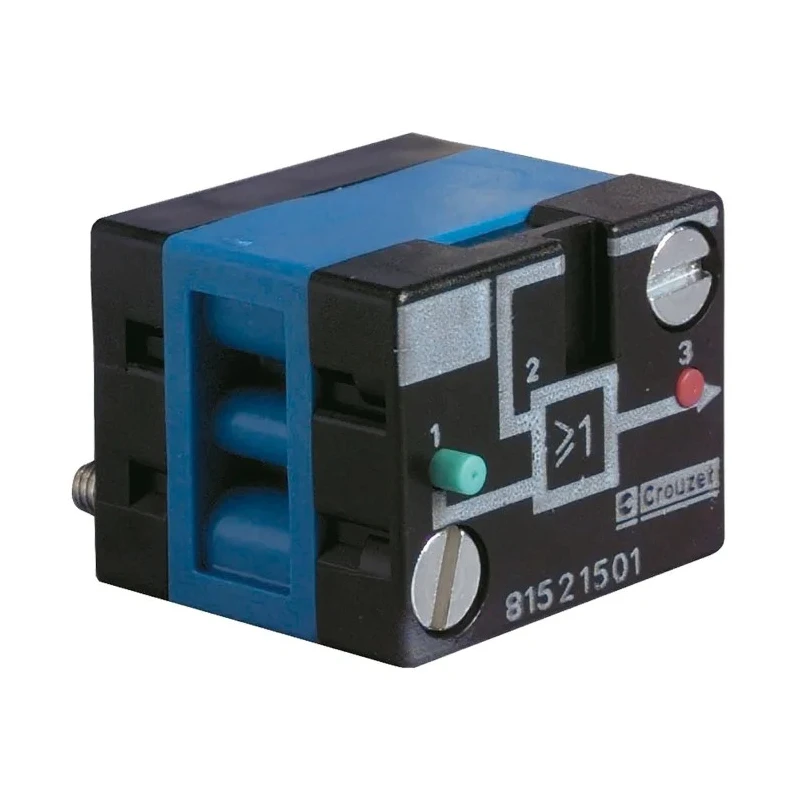 Crouzet 81 Series 8 Bar Pneumatic Logic Controller with OR Function 81521501