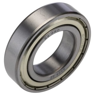RS PRO 30 mm ID, 55 mm OD Single Row Deep Groove Ball Bearing Shielded Steel Cage 6006-2Z