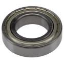 RS PRO 30 mm ID, 55 mm OD Single Row Deep Groove Ball Bearing Shielded Steel Cage 6006-2Z