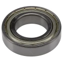 RS PRO 30 mm ID, 55 mm OD Single Row Deep Groove Ball Bearing Shielded Steel Cage 6006-2Z