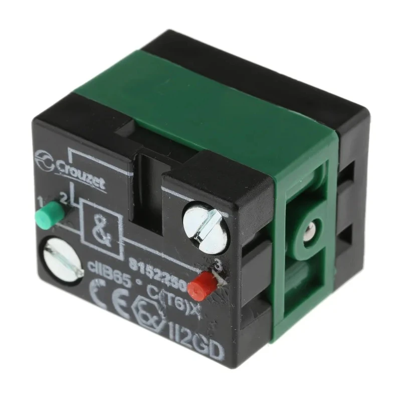 Crouzet 8 Bar Pneumatic Logic Controller with NOT, Inhibition, AND, OR Function 81522505