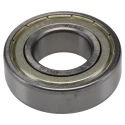 RS PRO Single Row Deep Groove Ball Bearing 25 mm Inside Diameter, 52 mm Outside Diameter, 15 mm Width, Shielded Steel 6205-2Z