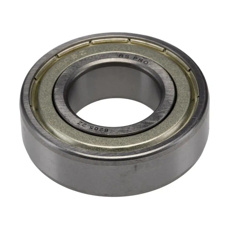 RS PRO Single Row Deep Groove Ball Bearing 25 mm Inside Diameter, 52 mm Outside Diameter, 15 mm Width, Shielded Steel 6205-2Z