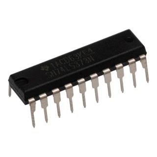 Texas Instruments 8-Bit Transparent 3-State Latch IC, Through Hole PDIP 20-Pin SN74LS373N