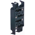 Crouzet 81 Series Rear Connecting Sub-Base for Logic Elements and Relays Rail Mounting 81531001