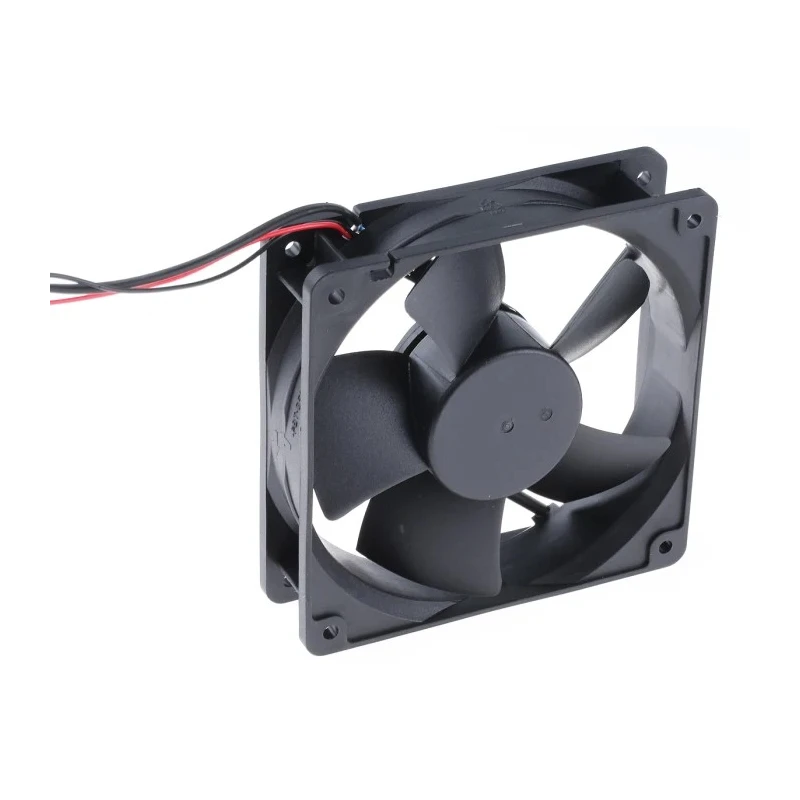 RS PRO Ball Bearing Axial Fan 12V DC 203.9 m³/h Air Flow 4.8 W 600 mA 120 mm Frame RS PRO 619-6523