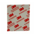 3M Aluminium Oxide Sanding Pad, Super Fine Grade, 140mm x 115mm P500 Grit 03810