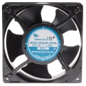 RS PRO Brushless DC Axial Fan, 12V DC, 237.9 m³/h Air Flow, 11.88 W Power, 880 mA Max Current, 127 mm Square Frame 619-6624