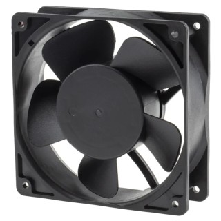 RS PRO Axial Fan 24V dc 7W 178.4 m³/h 320 mA Ball Bearing Square Frame 120mm 619-6567