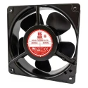 RS PRO AC Dual Ball Bearing Axial Fan, 230V AC, 186.9 m³/h Airflow, 15 W Power, 90 mA Max Current, Rated, 120 mm Square IP44