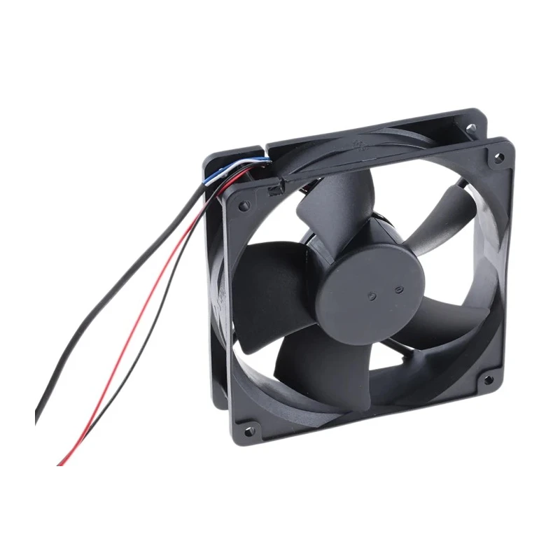 RS PRO Axial Fan 24V DC 203.9 m³/h Airflow 6 W Power 280 mA Current 120 x 120 x 32 mm 619-6539