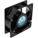 RS PRO AC Dual Ball Bearing Axial Fan 115V AC 15W 190mA Max 186.9 m³/h Airflow IP44 120 mm Square Frame IP44